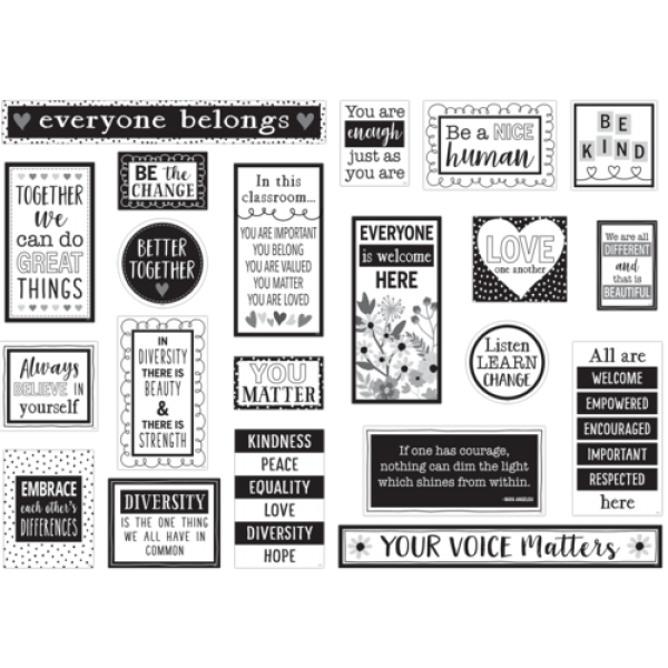 MINI BULLETIN BOARD SET: CELEBRATE DIVERSITY