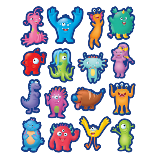 STICKERS: MONSTERS