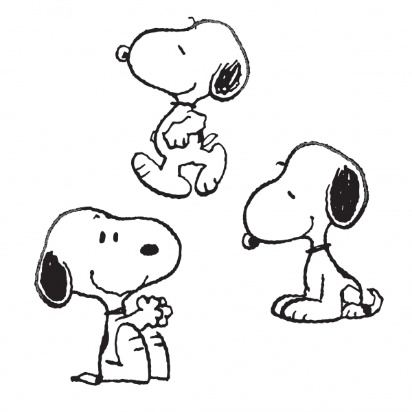 CUT-OUTS: PEANUTS ASSORTED SNOOPY