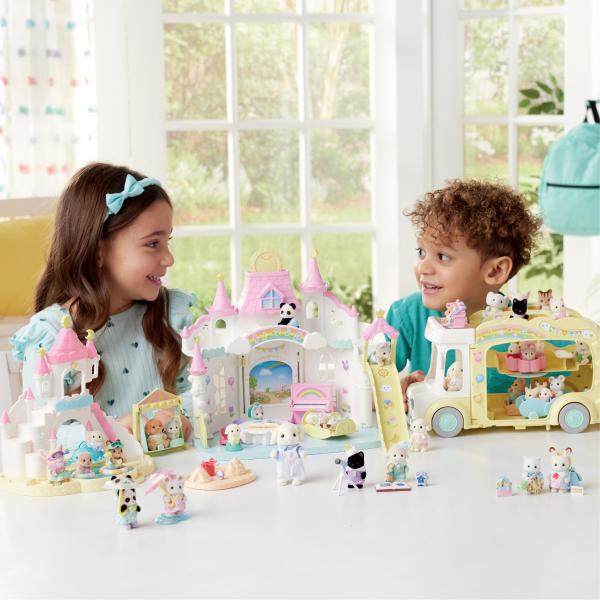 CALICO CRITTERS NURSERY FRIENDS SLEEPOVER PARTY TRIO