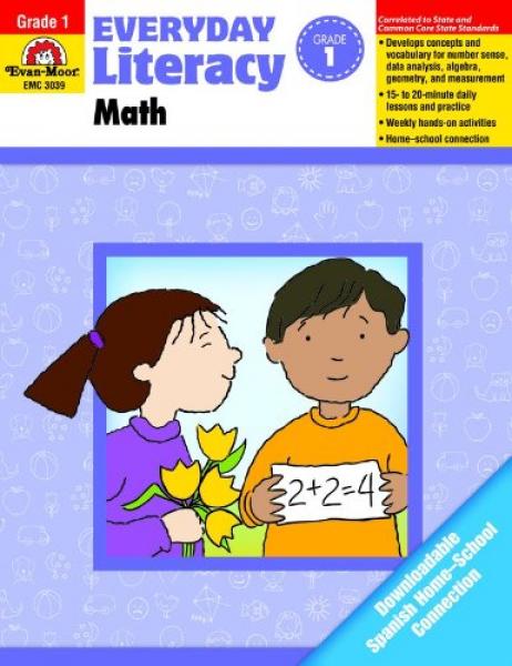 (SALE) (D) EVERYDAY LITERACY: MATH GRADE 1