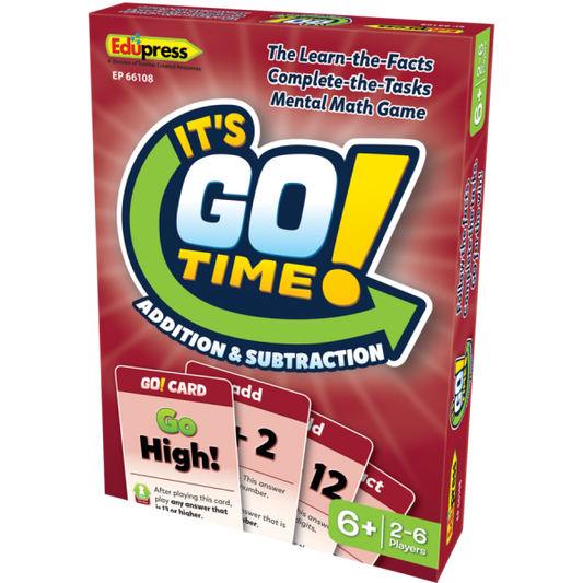 IT'S GO TIME: ADDITION AND SUBTRACTION