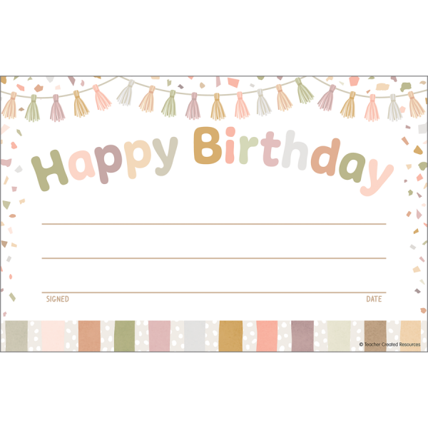 HAPPY BIRTHDAY CARDS: TERRAZZO TONES
