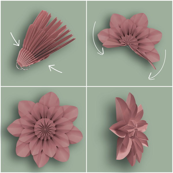 PAPER FLOWERS: COTTAGE CHARM