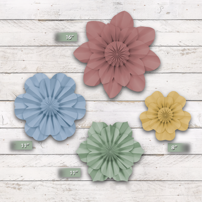 PAPER FLOWERS: COTTAGE CHARM