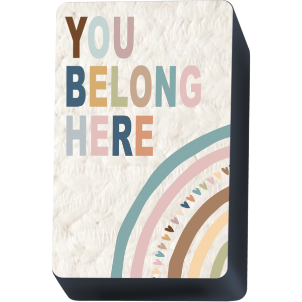 WHITEBOARD ERASER: MAGNETIC EVERYONE IS WELCOME