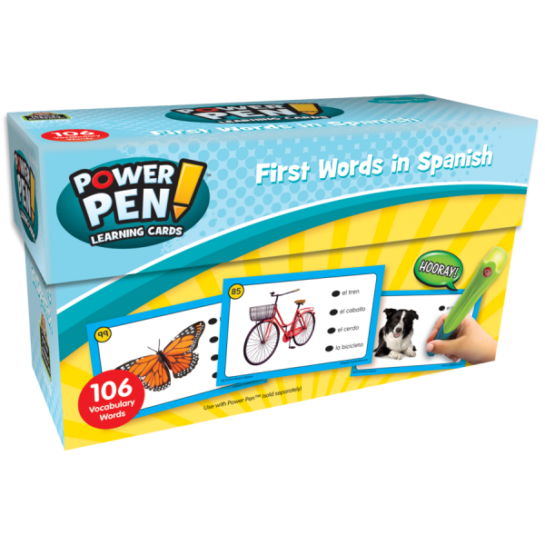 POWER PEN LEARNING CARDS: FIRST WORDS IN SPANISH