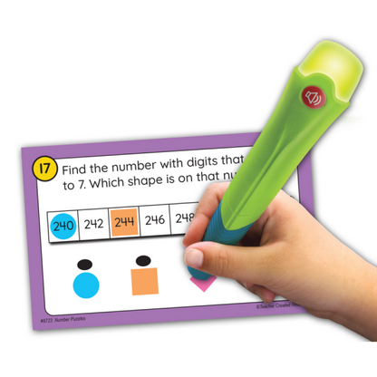 POWER PEN PLAY: NUMBER PUZZLES GRADES 2-3