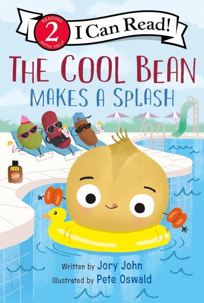I CAN READ! THE COOL BEAN MAKES A SPLASH