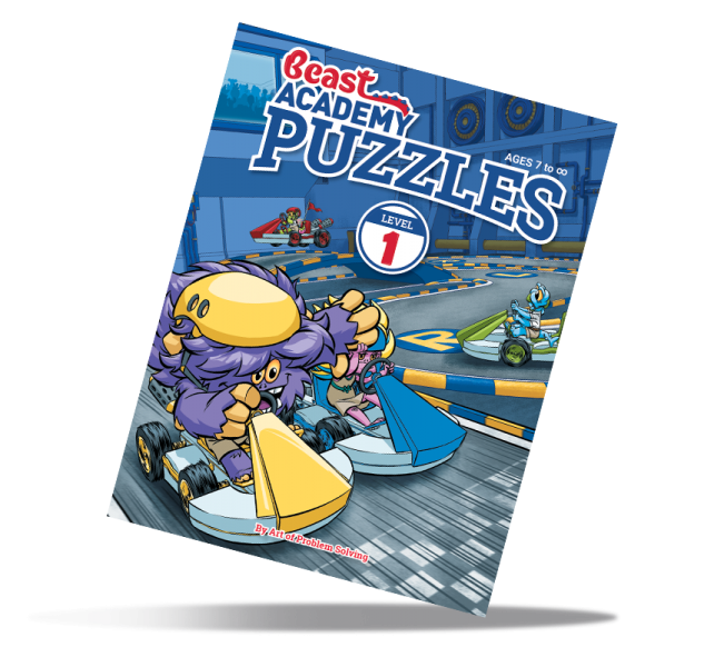 BEAST ACADEMY PUZZLES LEVEL 1