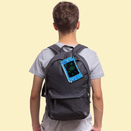 BOOGIE BOARD JOT POCKET SHIMMER BLUE