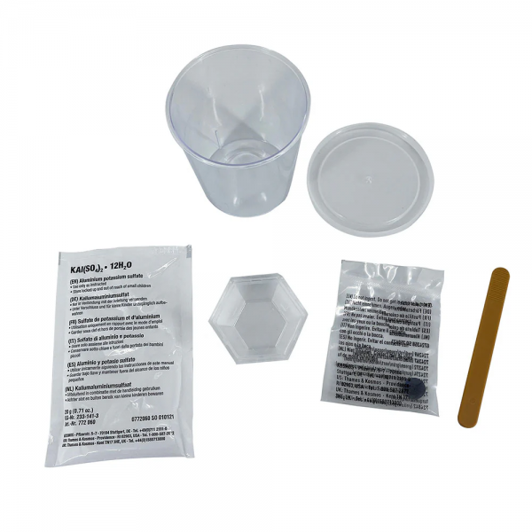 MAKE & DISPLAY COLORFUL CRYSTALS
