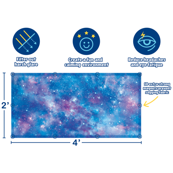 CEILING LIGHT FILTERS: DEEP SPACE