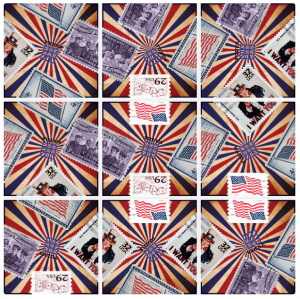 SQUZZLE PATRIOTIC STAMPS