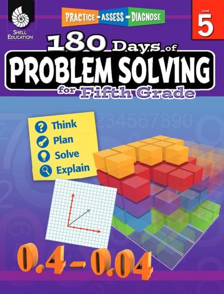 180 DAYS OF PROBLEM SOLVING FOR FIFTH GRADE