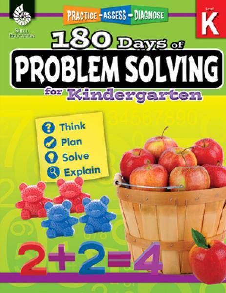180 DAYS OF PROBLEM SOLVING FOR KINDERGARTEN