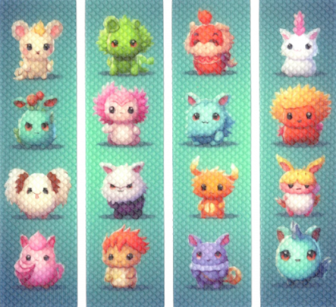 ZEN STRIPS: BUMPY CUTIES