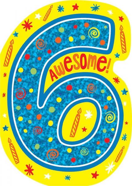 GREETING CARD: AWESOME! 6