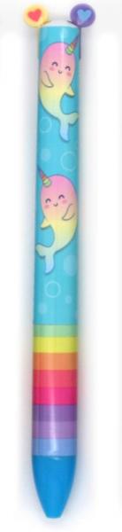 TWICE AS NICE PEN NARWHAL