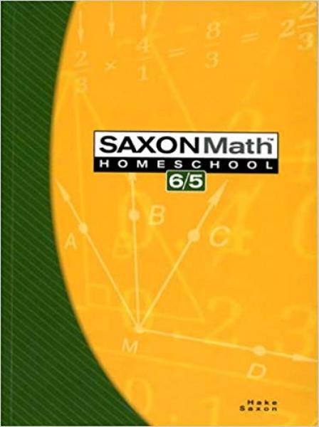 SAXON MATH 6/5 STUDENT TEXTBOOK 3RD EDITION