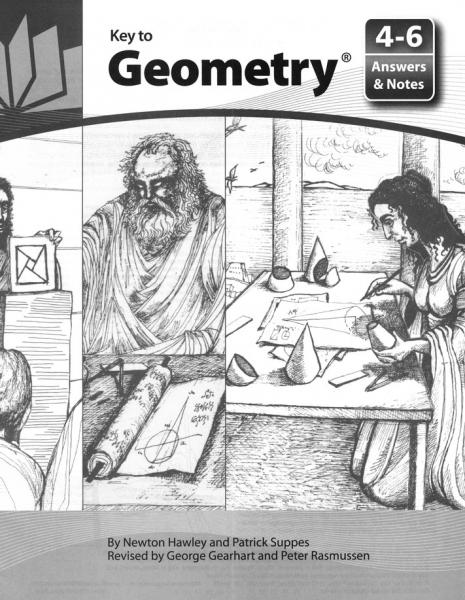 (SALE) KEY TO GEOMETRY ANSWERS & NOTES BOOKS 4-6