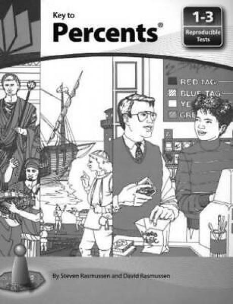 (SALE) KEY TO PERCENTS REPRODUCIBLE TESTS 1-3