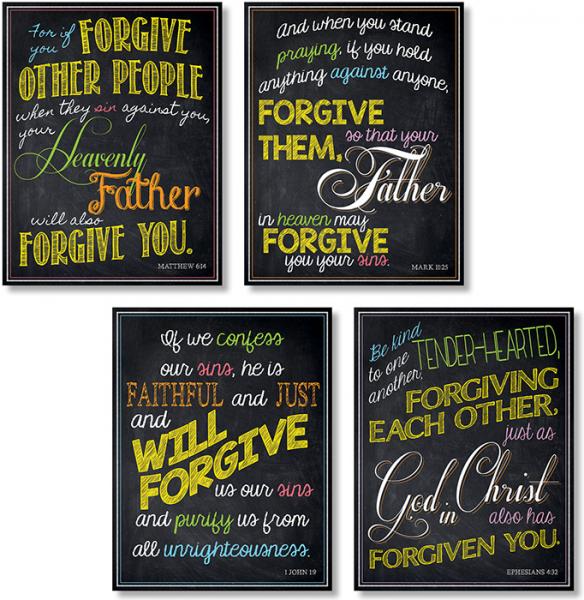 BULLETIN BOARD SET: FORGIVENESS
