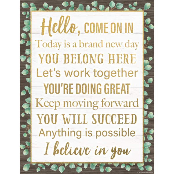 (SALE) (D) CHART: HELLO EUCALYPTUS