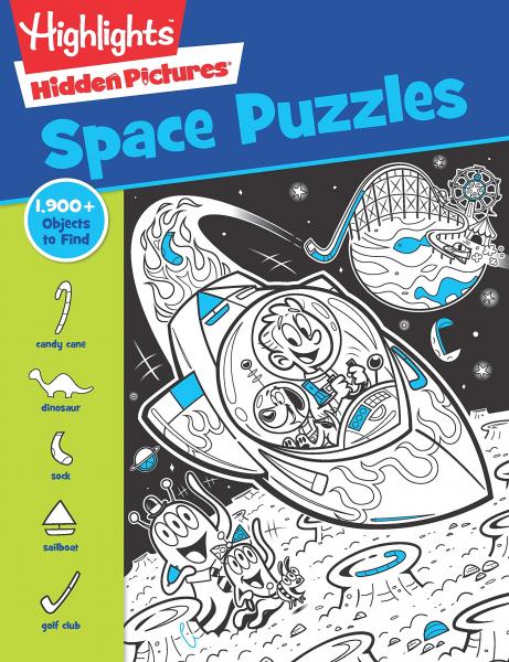 HIGHLIGHTS HIDDEN PICTURES SPACE PUZZLES