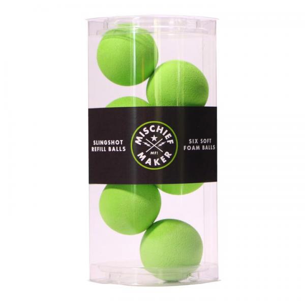 MISCHIEF MAKER REFILL SLINGSHOT BALLS GREEN