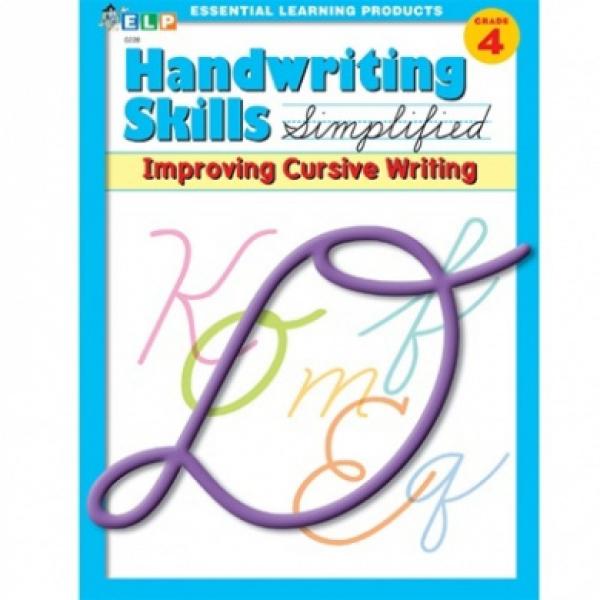 HANDWRITING SKILLS SIMPLIFIED: GRADE 4