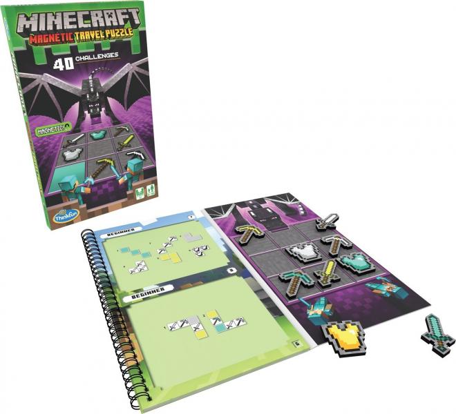 MINECRAFT MAGNETIC TRAVEL PUZZLE