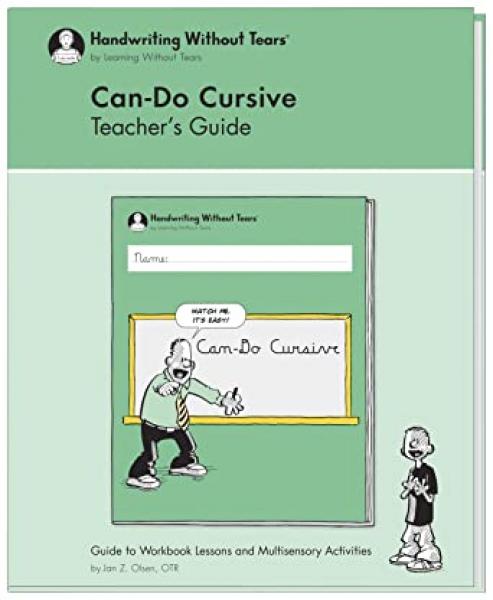 (SALE)HWT: CAN-DO CURSIVE TEACHER'S GUIDE