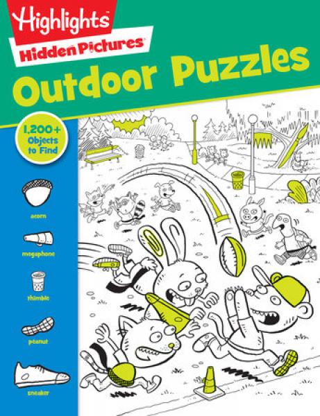 HIGHLIGHTS HIDDEN PICTURES OUTDOOR PUZZLES