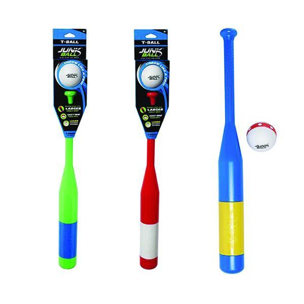 JUNK BALL T-BALL BAT AND BALL