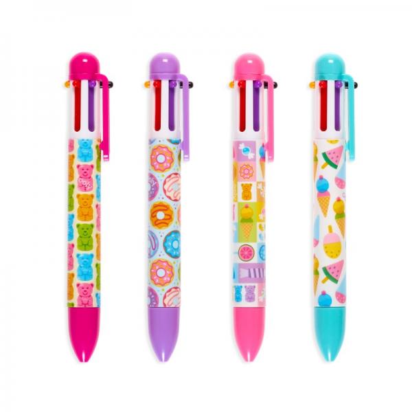 SUGAR JOY 6 COLOR CLICK PEN GUMMY BEAR