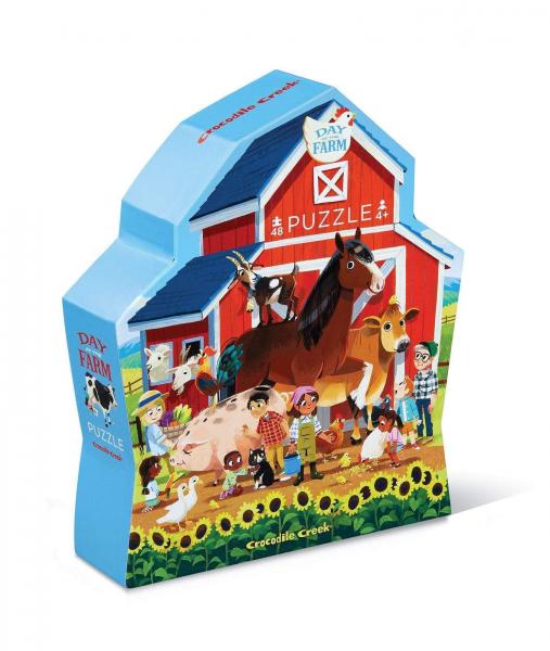 PUZZLE: DAY AT THE FARM 48 PIECES