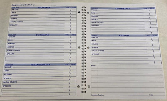 (SALE) STUDENT ASSIGNMENT BOOK