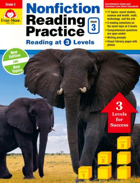 NONFICTION READING PRACTICE GRADE 3