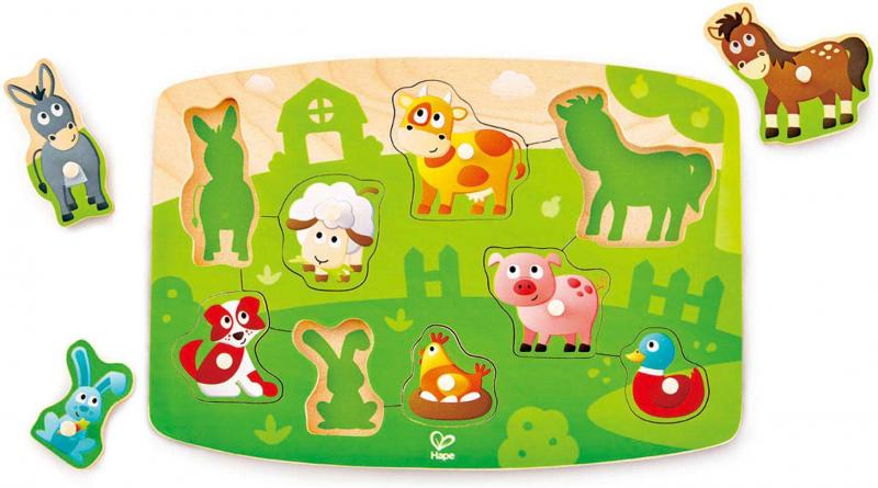 PEG PUZZLE: FARMYARD