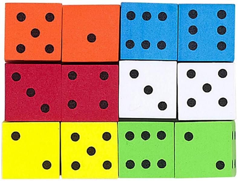 DICE: STANDARD FOAM 16MM