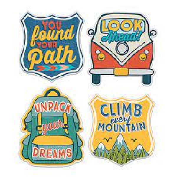 (SALE) BADGE STICKERS: ADVENTURER