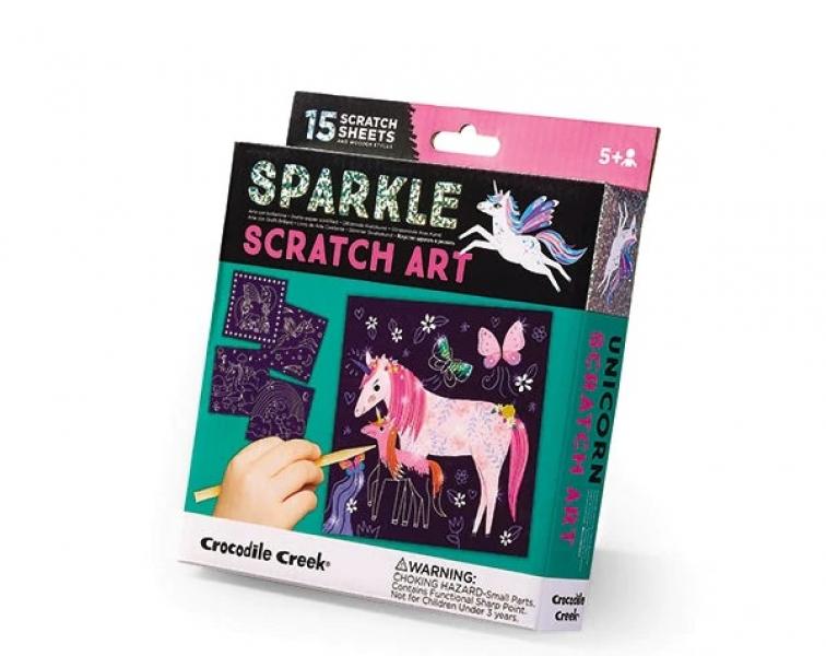 SPARKLE SCRATCH ART UNICORNS
