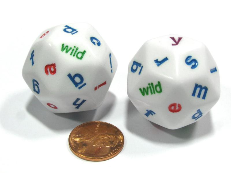 DICE: ALPHABET DICE 30-SIDED