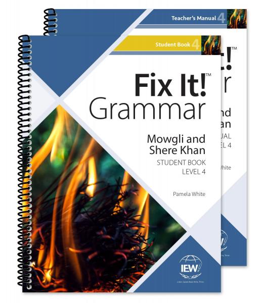 FIX IT! GRAMMAR: LEVEL 4 MOWGLI AND SHERE KHAN COMBO PACK