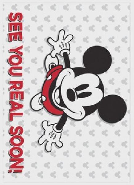 (SALE)POSTCARDS: MICKEY THROWBACK