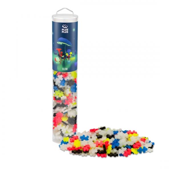 PLUS PLUS TUBE: GLOW 240 PIECES
