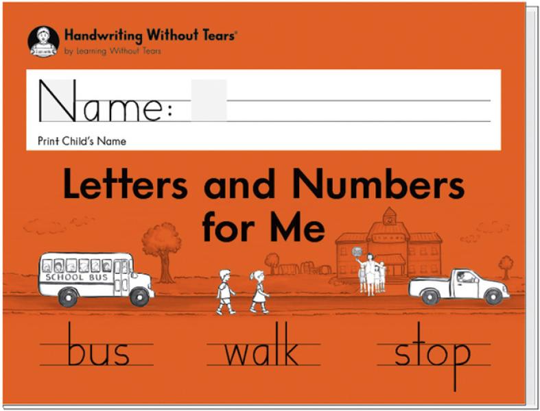 HWT: KINDERGARTEN LETTERS AND NUMBERS FOR ME STUDENT BOOK 2022