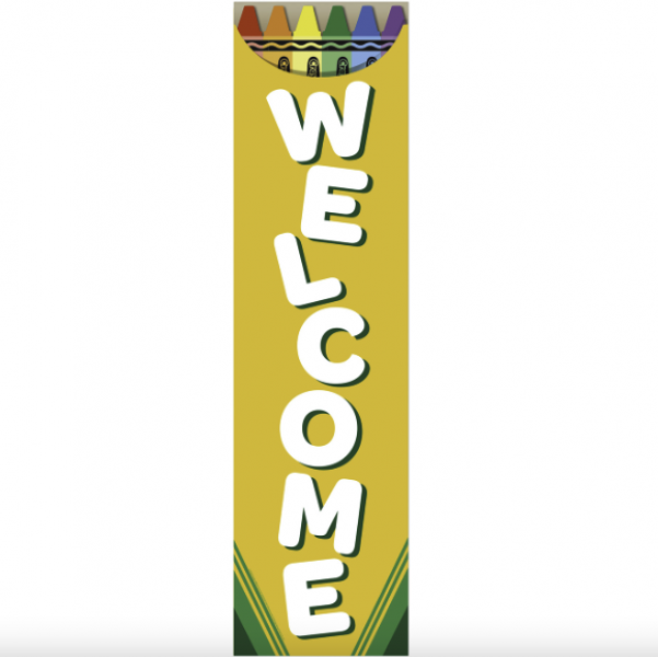 BANNER: CRAYOLA WELCOME
