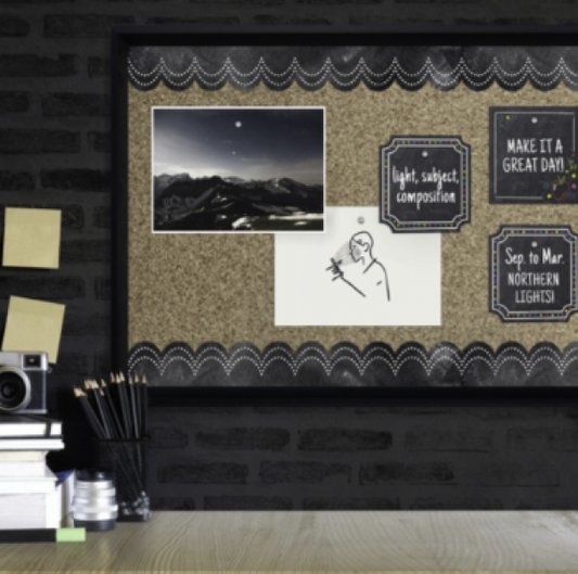 (SALE) BORDER: CHALK IT UP! DOTTED SCALLOPS